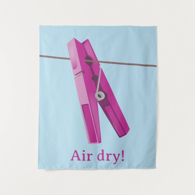 Tenture Robe de linge (Devant)