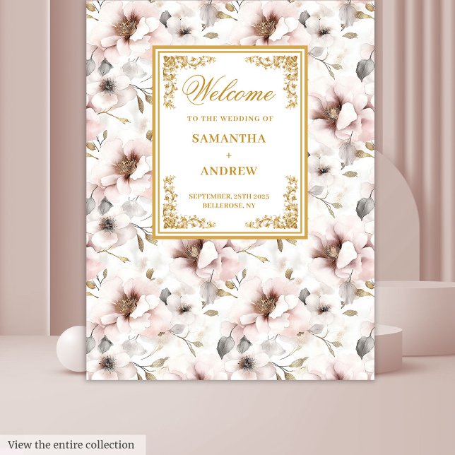 Tenture Romantique intemporel Dusty Mariage fond (Romantic Timeless Dusty Pink Wedding Backdrop

)