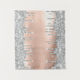 Tenture Rose Gris Silver Drivers Décor de fenêtre Petite2