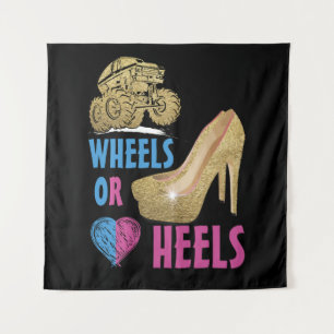 Tenture Roues ou talons, ta maman t'aime révélation du sex