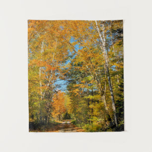 Tenture Route rurale Automne Colonnes New Hampshire