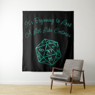 Tenture RPG Critmas   Lime Green Tabletop Role Player Dice