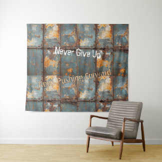 Tenture Rusty Metal Industrial 2 Text