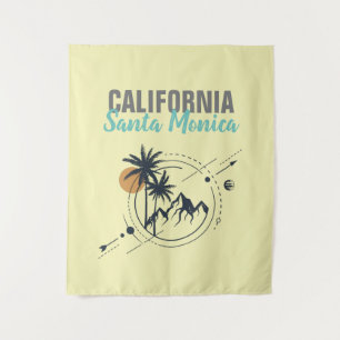 Tenture Santa Monica Californie Geometric Palms