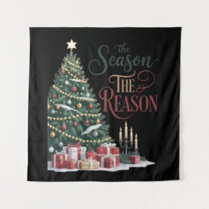 Tenture Sapin de Noël La Saison La Raison