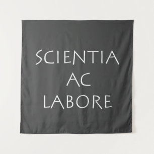 Tenture Scientia ac labore
