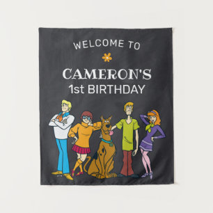 Tenture Scooby-Doo et le Gang Anniversaire Groovy