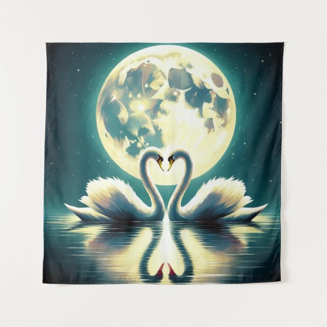 Tenture Sérénade de Swan Lune (Devant)