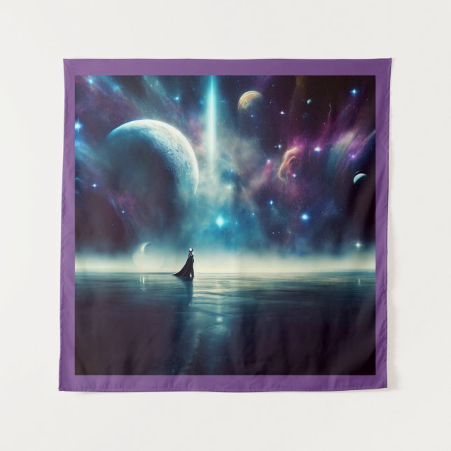 Tenture SF - Opéra spatial 1 (Devant)