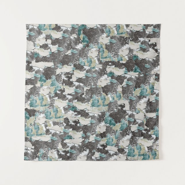 Tenture Shabby wall seamless texture backgroundart, paint, (Devant)