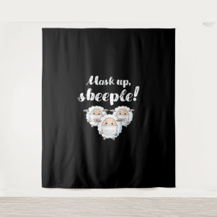 Tenture Sheep in mask Animal Lovers