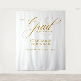 Tenture Simple Moderne Script Gold Grad arrière-plan photo