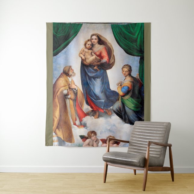 Tenture Sistine Madonna (En situation)