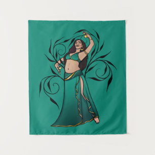 Tenture Sivoney Danseuse du ventre Déesse