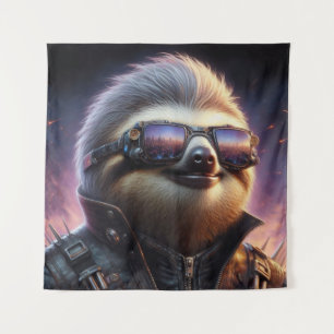 Tenture Sloth Cyberpunk