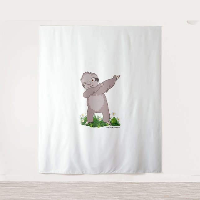 Tenture Sloth Dabs (Devant)
