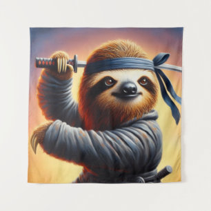 Tenture Sloth Ninja