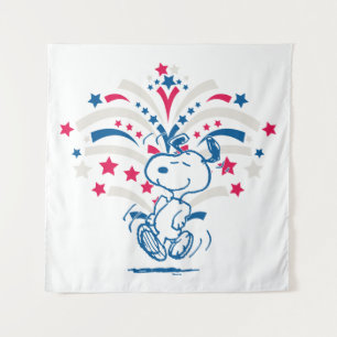 Tenture Snoopy 4 juillet Danse