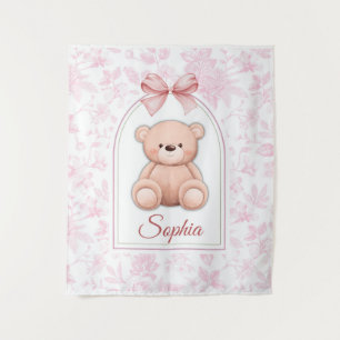Tenture Sophia Conception personnalisée de nurserie avec