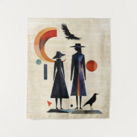 Sorcières modernes - une oeuvre d'art abstraite 2