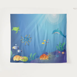 Tenture Sous la mer pour les enfants