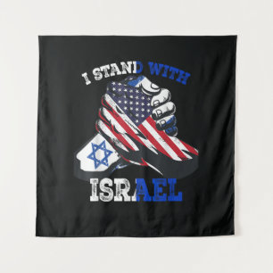 Tenture Soutien Je suis solidaire d'Israël Patrimoine juif