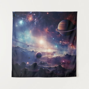 Tenture Space Galaxy Symphony Tapestry