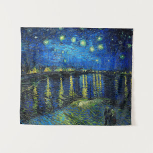 Tenture Starry Night Over the Rhone par Vincent Van Gogh