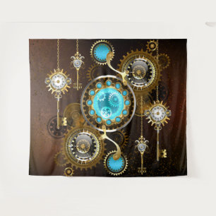 Tenture Steampunk Arrière - plan rouillé avec des lentille
