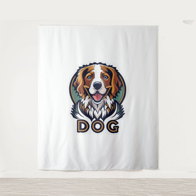 Tenture Sticker pour chien (Devant)