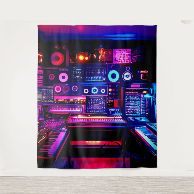 Tenture Studio de musique (Devant)