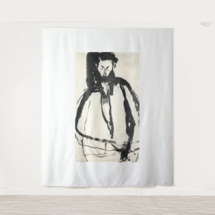Tenture style artistique d'Amedeo Modigliani