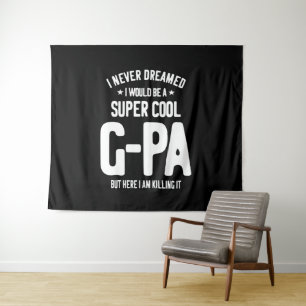 Tenture Super Cool G-Pa Cadeau grand-père
