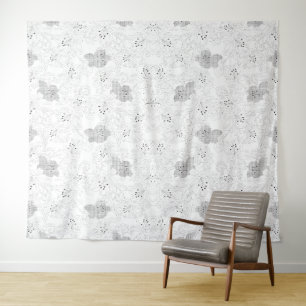 Tenture Superposition de grille transparente – Texture PNG