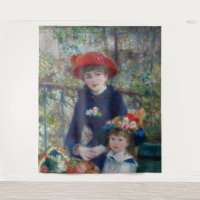 Sur la terrasse, portrait impressionniste, Renoir