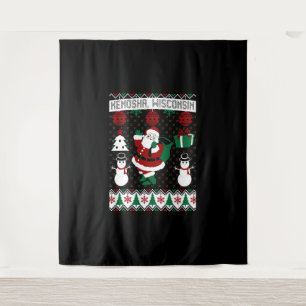 Tenture Sweat moche de Noël Kenosha Wisconsin