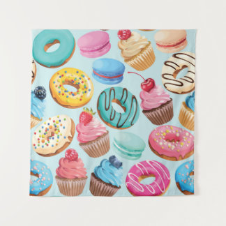 Tenture Sweet Sweet Sweets : Motif de Delight.