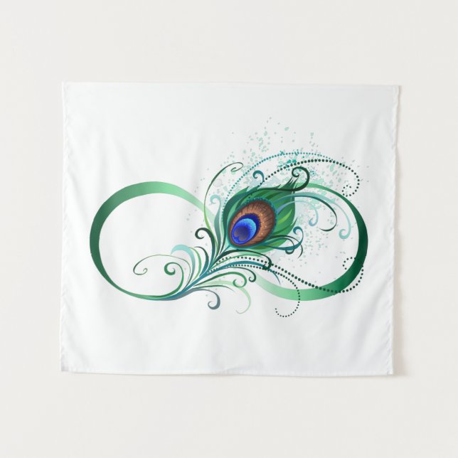 Tenture Symbole de l'Infinity (Devant (Horizontal))