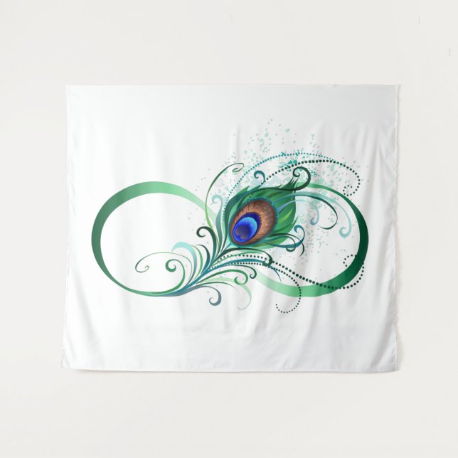 Tenture Symbole de l'Infinity (Devant (Horizontal))