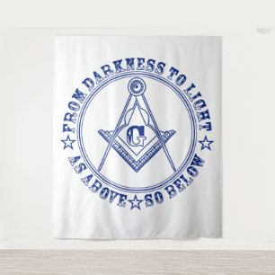 Tenture Symbole franc-maçonnerie