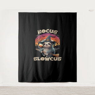 Tenture T-shirt Hocus Slowcus pour amoureux de paresseux p