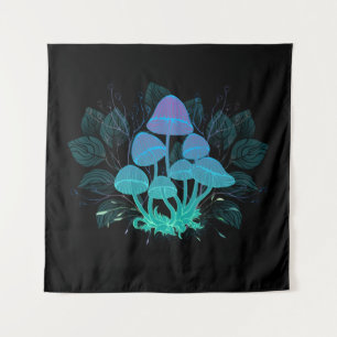 Tenture Tabourets dans Bushes