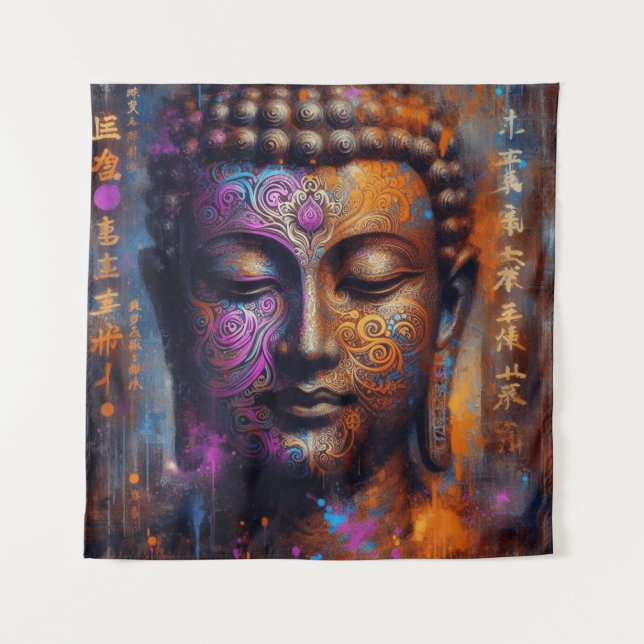 TENTURE TAPESTRIES DE BUDDHA #2 (Devant)