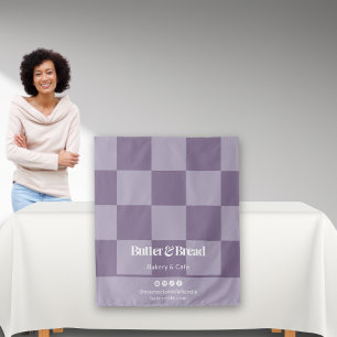 Tenture Tapis de table pour événement avec logo de boulang