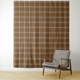 Tenture Tartan Brown