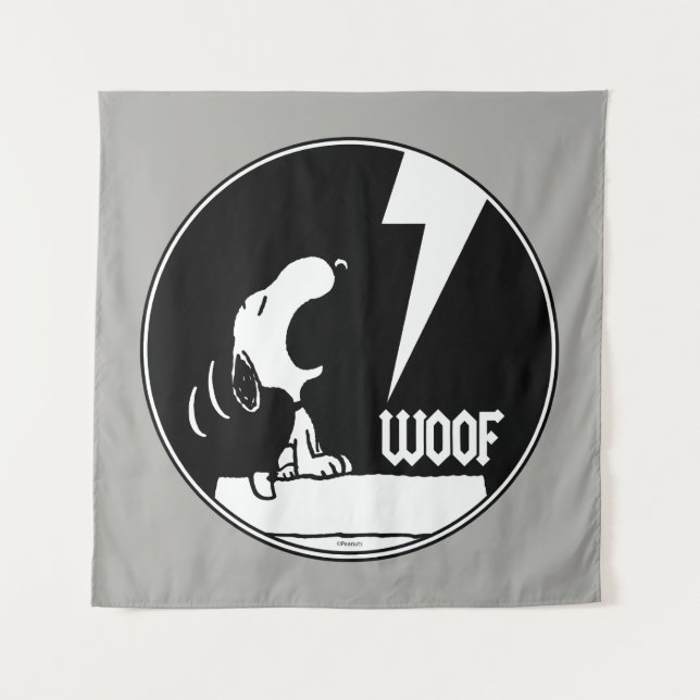 Tenture Tee - shirt | Snoopy Howling (Devant)