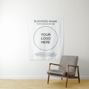 Tenture Télécharger le texte du logo de l'entreprise - Arr