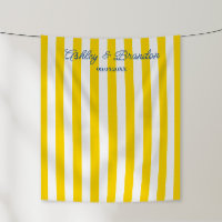Tente Cabana Jaune Clair Personnalisée pour Mariag