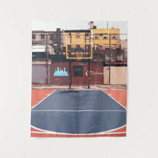 Tenture Terrain de basketball | Amateur de basketball | Ca