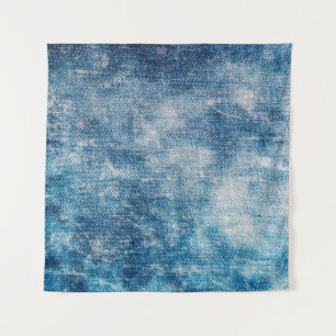 Tenture Texture en jean bleu